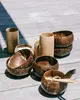 Natural coconut color