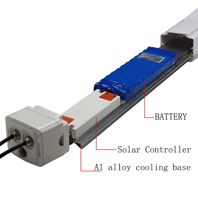 Solar Led Batten Light Kit 30W With 2.4G Remote Control Bar Light Tube ...