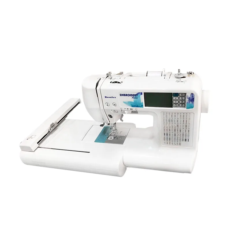 Rosatex 890 75 Embroidery Design Single Needle Embroidery Machine for Home Use