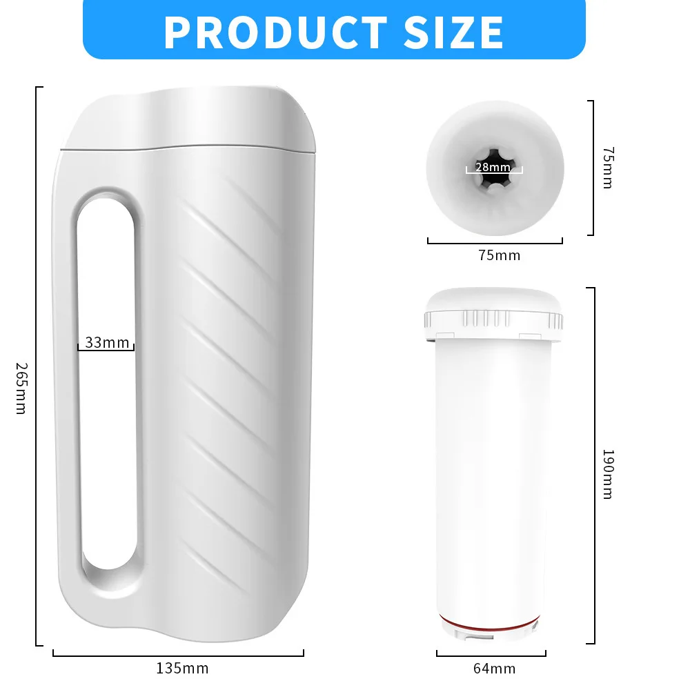 3 Powerful Suction and 4 Vibration Penis Stroker Automatic Vibrating Sucking Electric Masturbator Machines for Men Male Pleasure