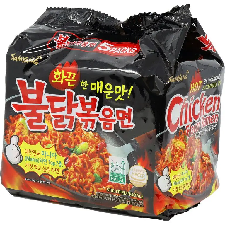 Korean Samyang Buldak Spicy Hot Chicken Flavor Ramen Instant Noodle