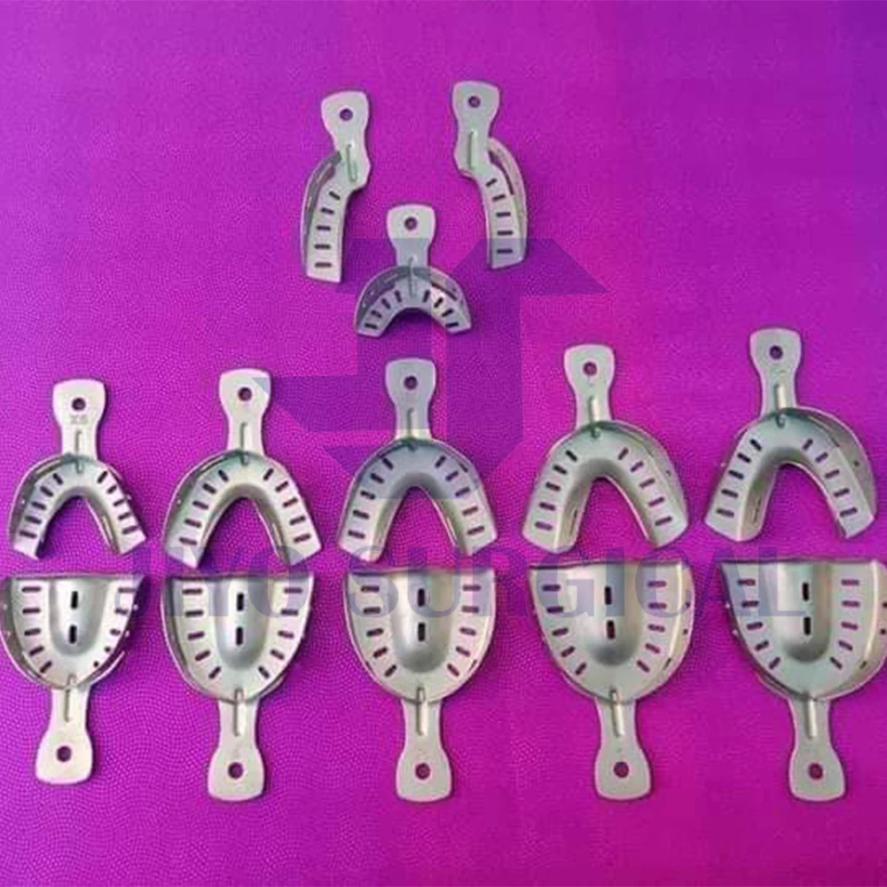 Made Of Stainless Steel Dental Impression Trays Stainless Steel Dental