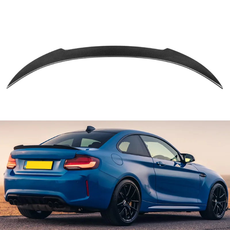 OEM Universal V Style Airflow Winglet Car Spoilers Carbon Fiber  Rear Diffuser Wing For Bmw 8 Series G14 G15 G16 M Sport
