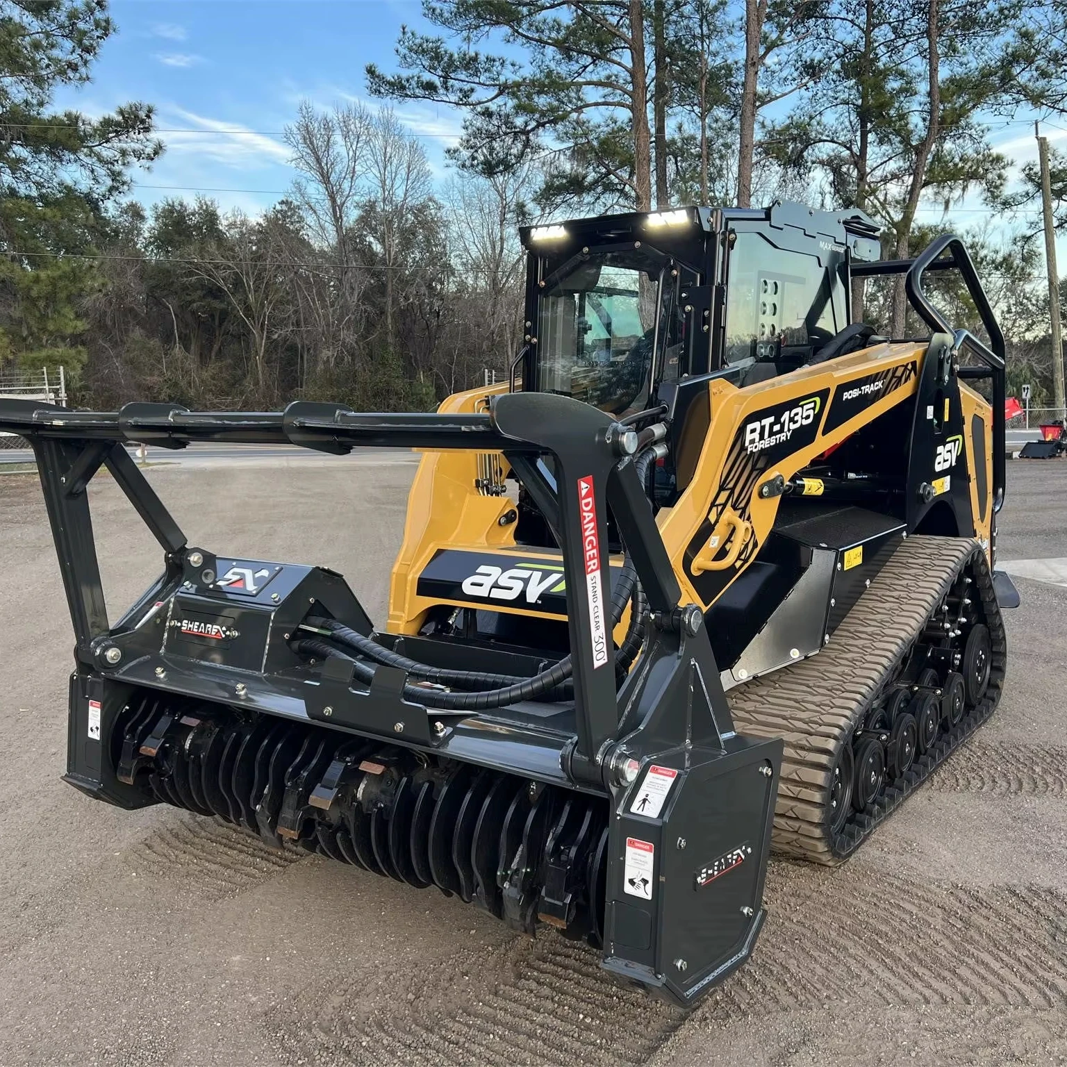 2024 Asv Posi-Track RT135F 132 HP Cummins Engine Track Skid Steer Loader Front Loader with Core Components Pump Gearbox Bearing