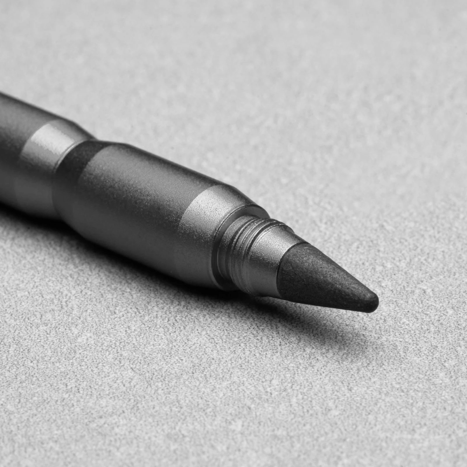 Modular Pen With Ballpoint Refill and Replaceable Graphite Tip Design in Italy Business Gift Grey Titanium Luxury Ballpoint Pen
