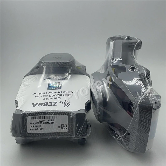 Zebra Zc100 Zc300 Plastic Id Card Printers Ribbon Zebra 800300250em