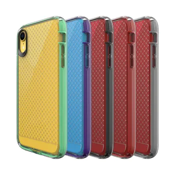 Shockproof Anti-Scratch Raised Bezels Textured Back Cover for iPhone and for Samsung Fundas De Celular Mobile Phone Cases