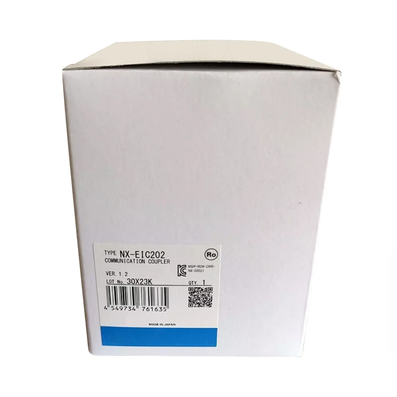 Mô-đun giao diện truyền thông loạt NX-EIC202 mới, chính hãng của Omron. Thiết bị này cho phép truyền dữ liệu công nghiệp tốc độ cao và kết nối thiết bị ổn định. Lý tưởng cho việc mở rộng mạng và truyền tín hiệu trong các hệ thống điều khiển tự động phân tán.
