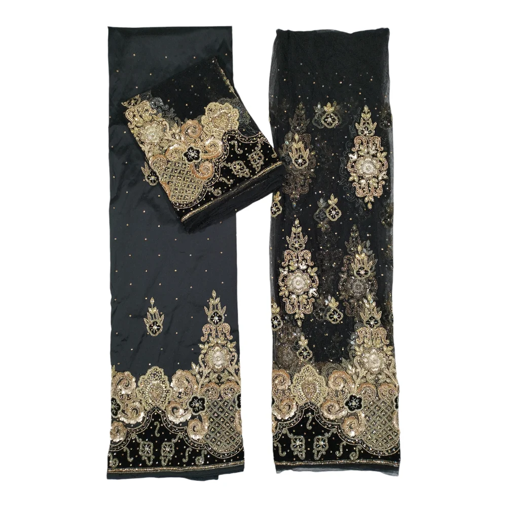 slim fit dress slacks Shop Now: A Striking Black and Gold Dress with Distinctive Embroidery  Accents and a Cape!