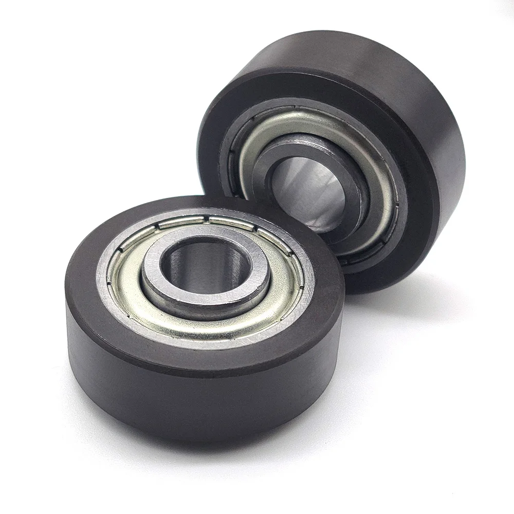 Roland Mimaki Cutter Plotter Pinch Roller 4x10x14mm 3x10x14mm Paper Pressure Rubber Polyurethane Coated Roller Bearing