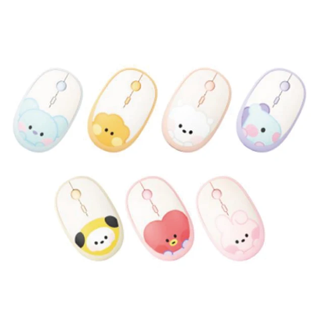 Bts BT21 Character Multi Pairing Wireless Mouses for kpop fan promotion store for kpop Korean musician cute goods323060