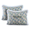 Blue & Green Floral