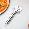 Coupe-pizza double molette