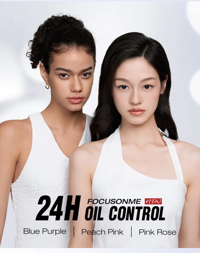 O.TWO.O 2025  3-in-1 Delicate Lightweight Loose  Powder Long Lasting Oil Control Face Makeup Wholesale