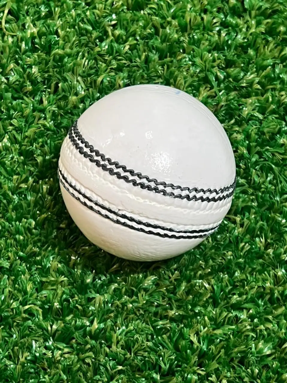 Palline Da Cricket In Pelle Rossa Match Quality Cucite A Mano 4 3/4 Oz Per Partita - Foto 2