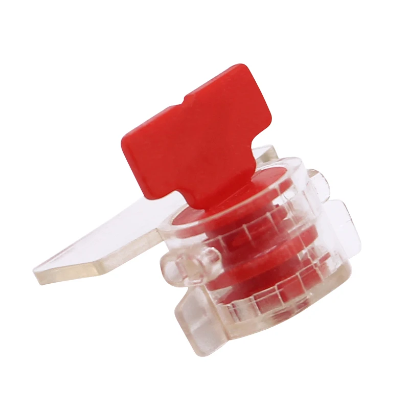 PM-MS7102 Transparent Barcode and Serial Number Meter Seal Plastic Gas Meter Seal Water Meter Seal