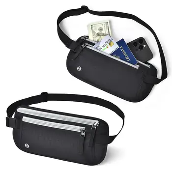 Anti-Theft RFID Wallet Waist Bag Passport Holder Waterproof Nylon  Bagsfor Women Men