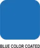 Revêtu de couleur bleue
