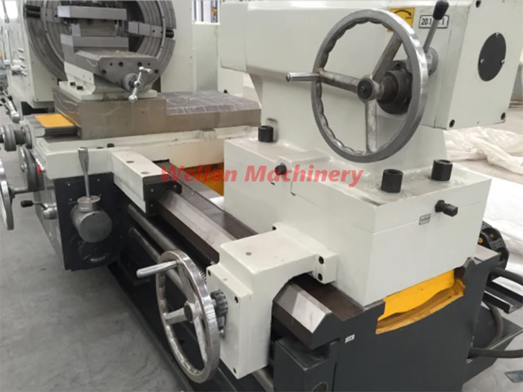 Q1327 Horizontal Pipe Threading Lathe Machine with Big Spindle Bore and ...