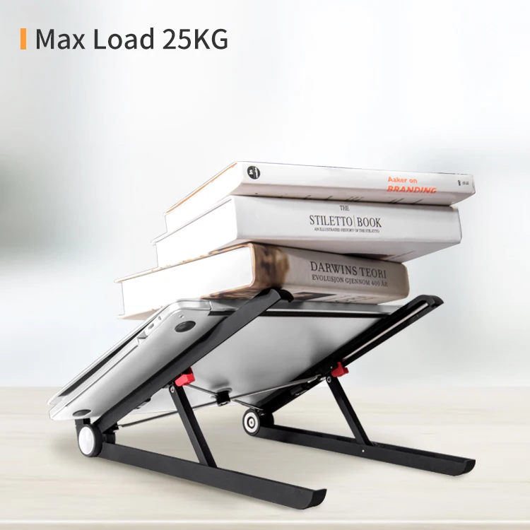 Ультралегкая односекундная портативная складная подставка для ноутбука Alluninum, регулируемая подставка для ноутбука 11-17 дюймов, ноутбуки