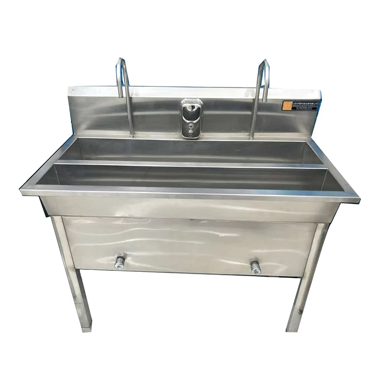 Multifunctional portable stainless steel wash basin with drying function for food processing