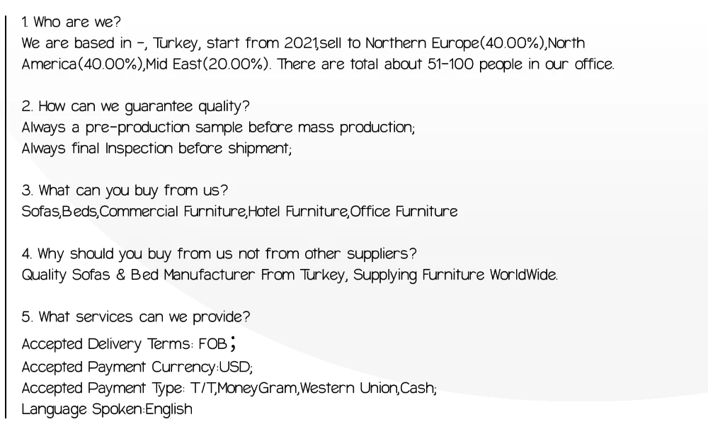 Modern Design Chesterfield Sofa Comfortable Living Room Furniture One