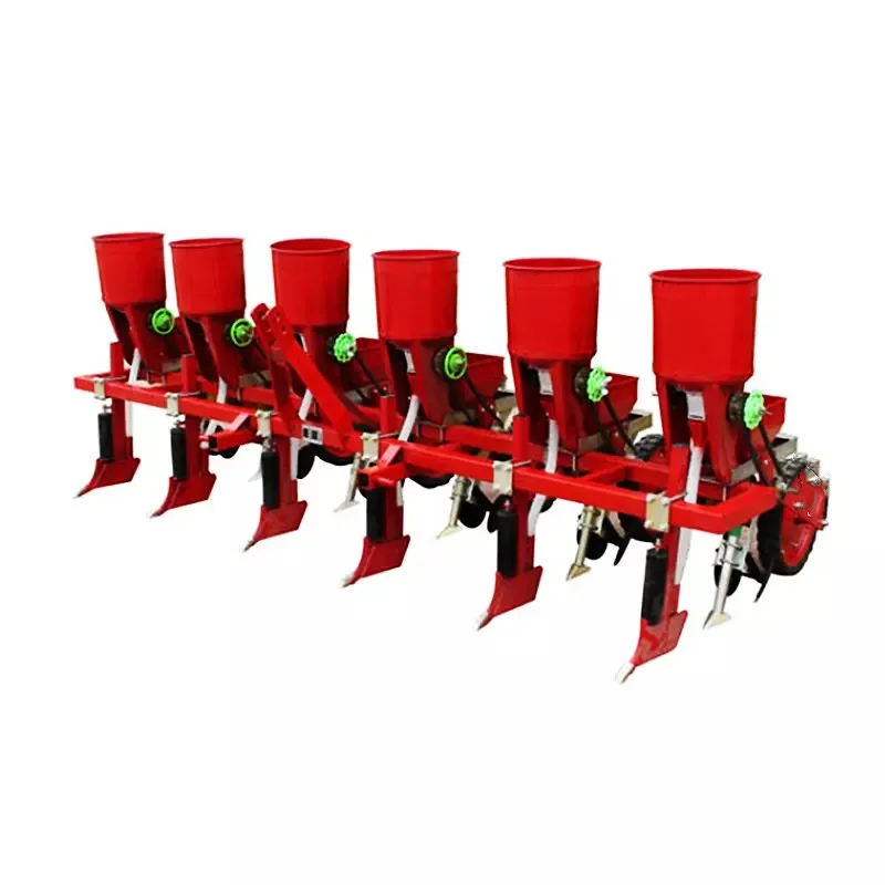 Corn Pneumatic Planter Tractor 4 Rows Corn Planter With Fertilizer