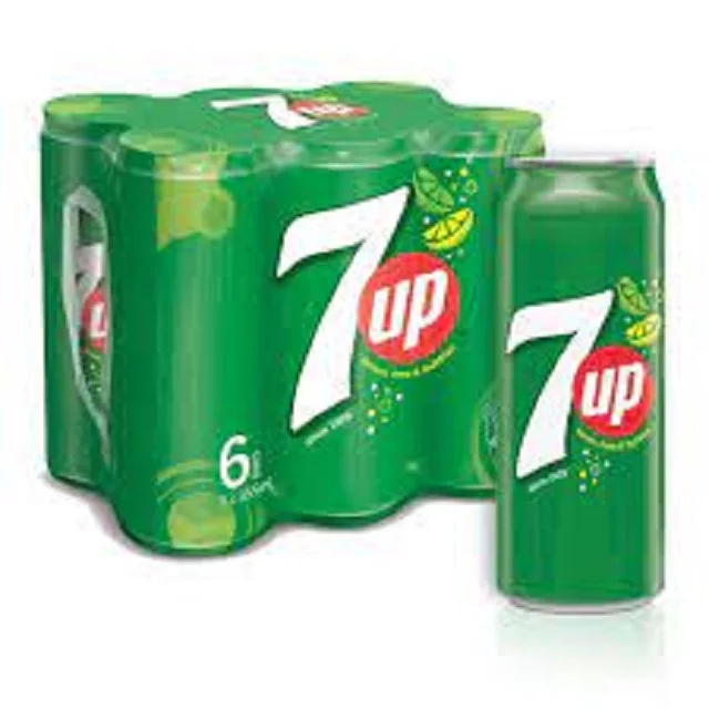 7UP Lime Soft Drink Can 330ml/ Wholesaler carbonated drinks from France