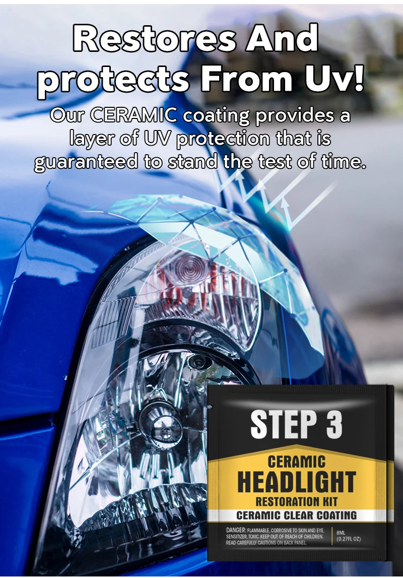 Wholesale Headlight Restoration Fluid Kitauto Clean Car Wipes Buy