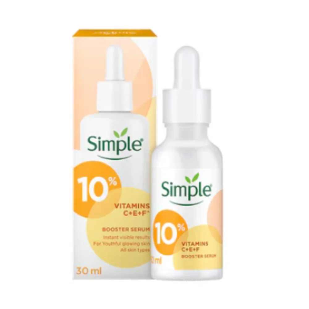 SIMPLE BOOSTER SERUM (INDIA) 30ML X 12 X 4 HYALURONIC ACID + B5