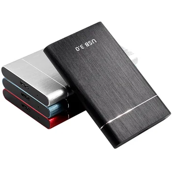 Portable Aluminum USB 3.0 2.5 Inch Hard Disk External SSD Case High Speed HDD Enclosure Adapter for PC