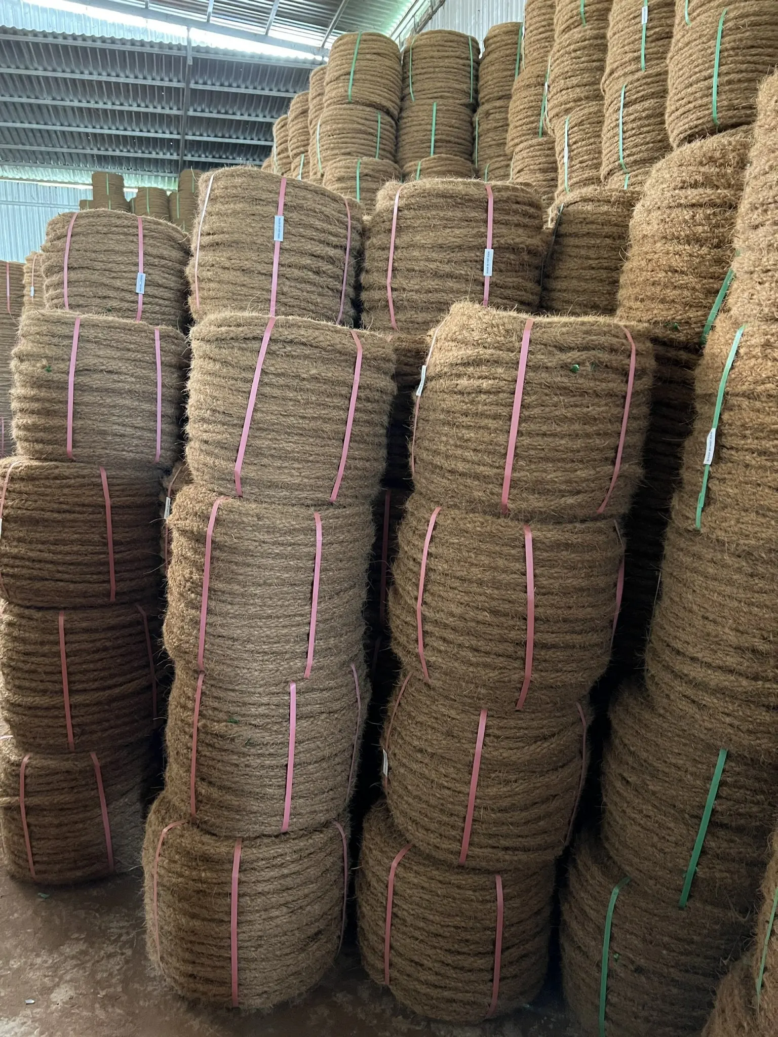 Eco Friendly Export To Korea Coconut Coco Coir Rope 100 Natural And