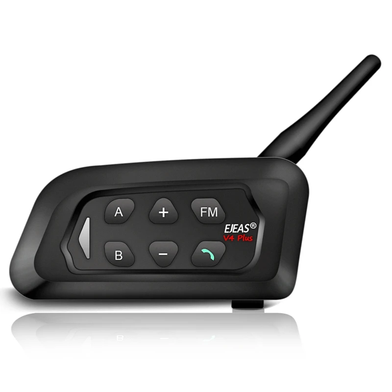 Ejeas V4C 1500m Range Bluetooth Competition 4 Person Football Walkie Talkie Long Range Soccer Referee Intercoms