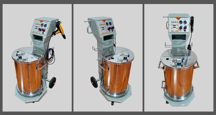 COLO-800D Intelligent Electrostatic Powder Coating Paint Spray Machine ...