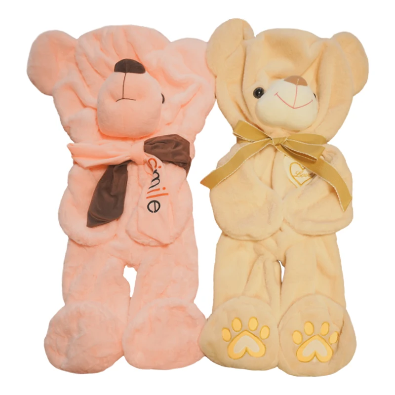 Custom Plush Unstuffed Teddy Bear Skins Cute Plushie Animal Bear Skin