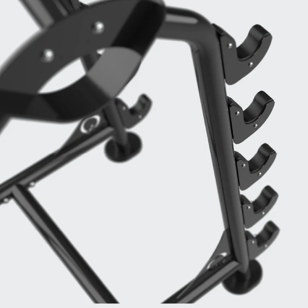 QLI BARBELL STORAGE RACK  Op-tier Home Gym Training Equipment Resembling Commercial Quality Barbell Storage Stand New