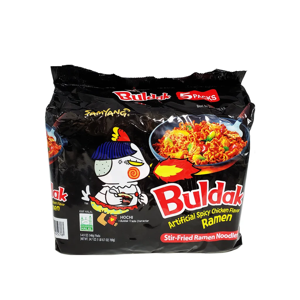 Samyang Hot Chicken Ramen Buldak Fire Ramen Korean Instant Noodles,140