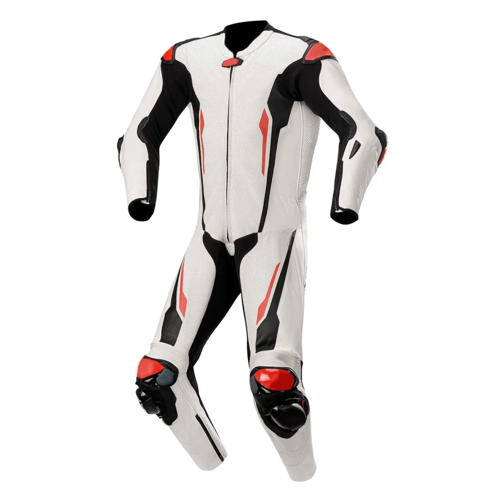 Custom Suits Motorcycle One Piece Racing Leather Suit Genuine Motocross