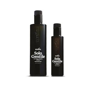 Ursini Couple Italian Extra Virgin Olive Oil Monocultivar 500 ml and 250 ml Glass Bottle for Retail Gentile Di Chieti