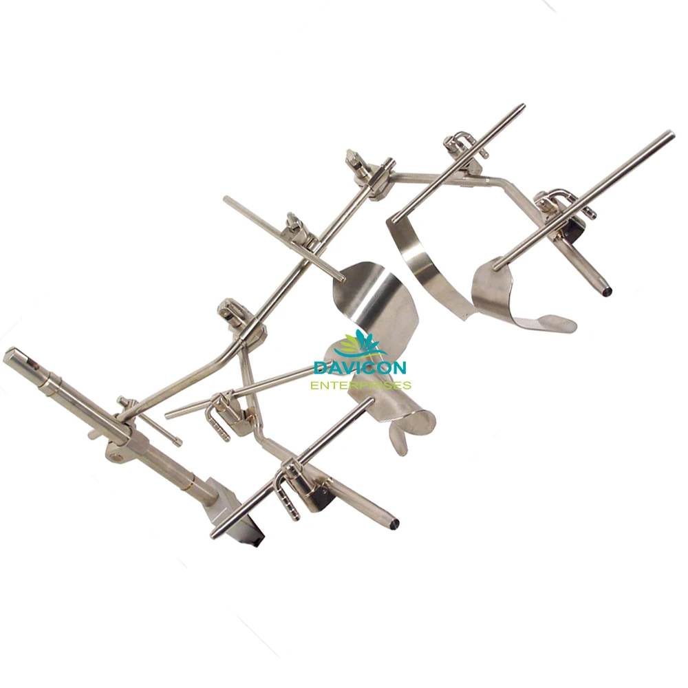 Premium Quality Davicon Thompson Retractor Complete Set Stainless Steel ...