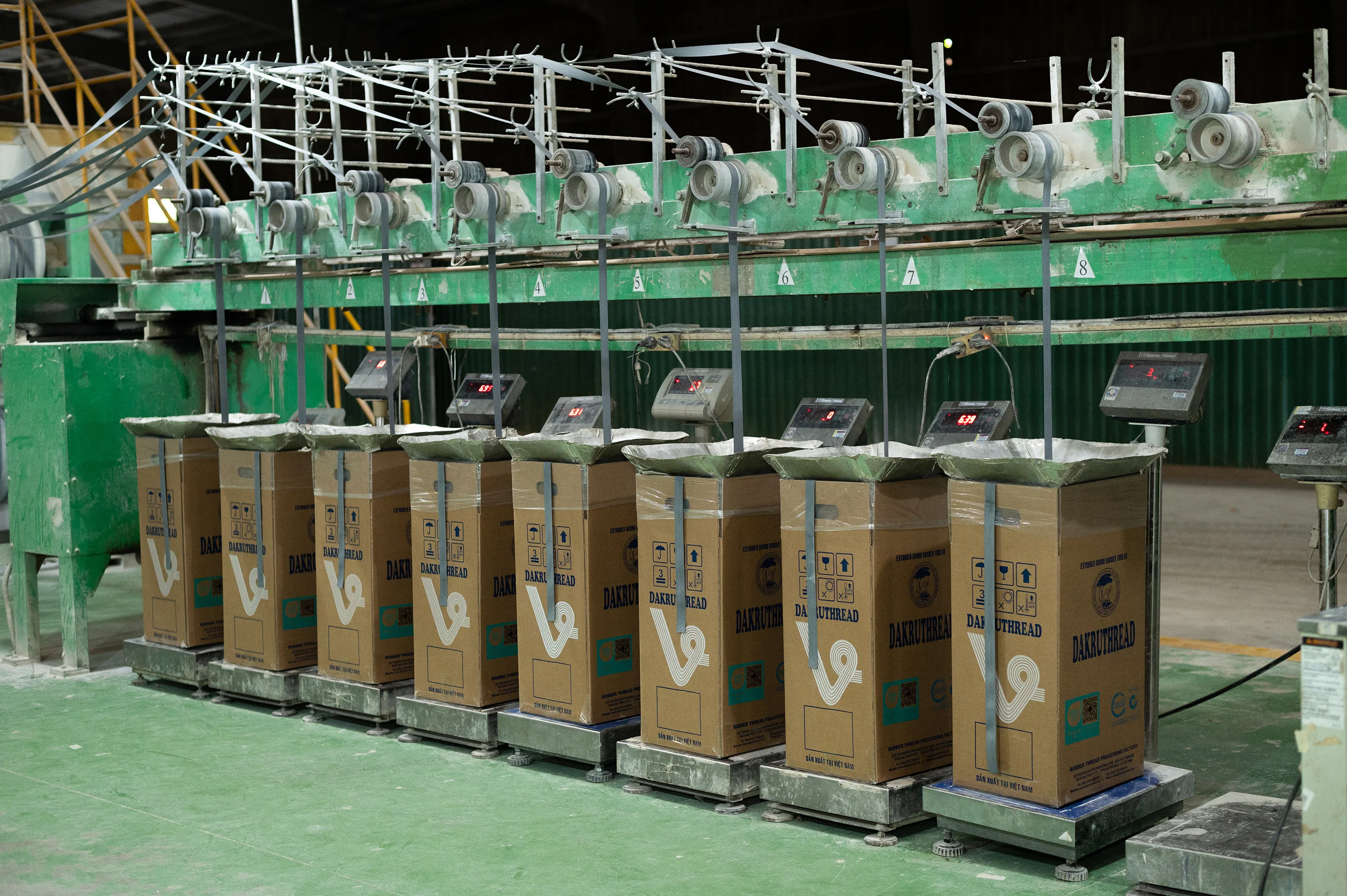 Custom Size Rubber Thread/latex Thread/uncoverd Elastic Thread Buy