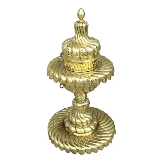 Wedding Decorative Luxury Incense Burner Church Supplies Antique Censer Good Smells Diffuser Royal Incense Burner Handmade Craft
