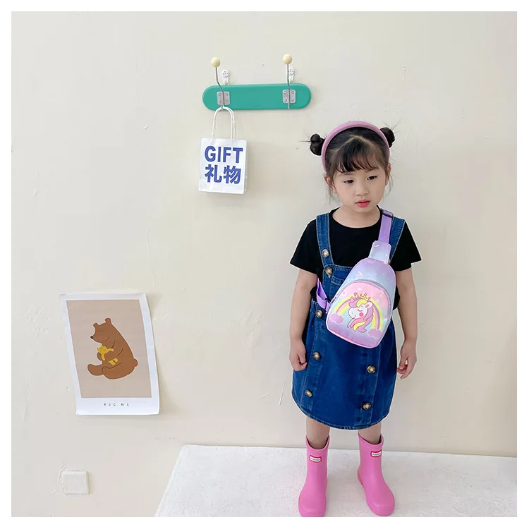 New Children's Bag Boys and Girls Small Backpack Fashionable Cartoon Shoulder Crossbody Bag