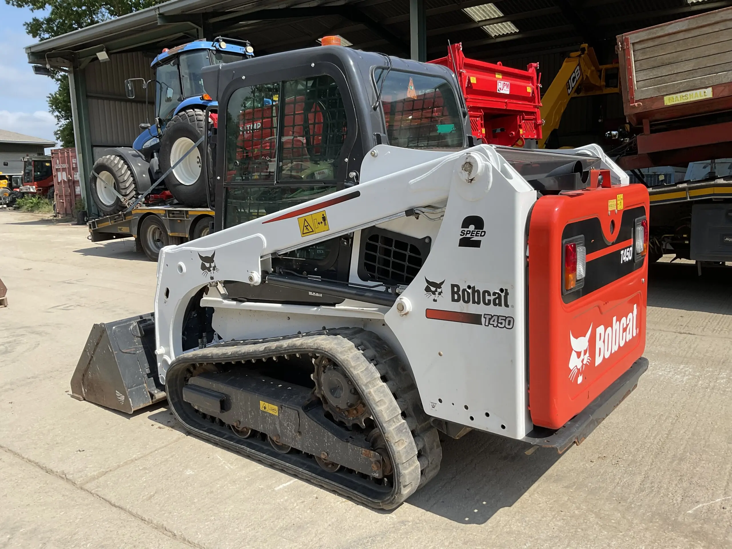 Bobcat S300 Used Mini Skid Steer Loader Bobcat T450 1 Ton Wheel Small