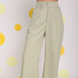 New Women's Mint Green Softstreme Split Wide Leg Pants Dropping High Elasticity Korean Relaxed Pants Women Available Big Size