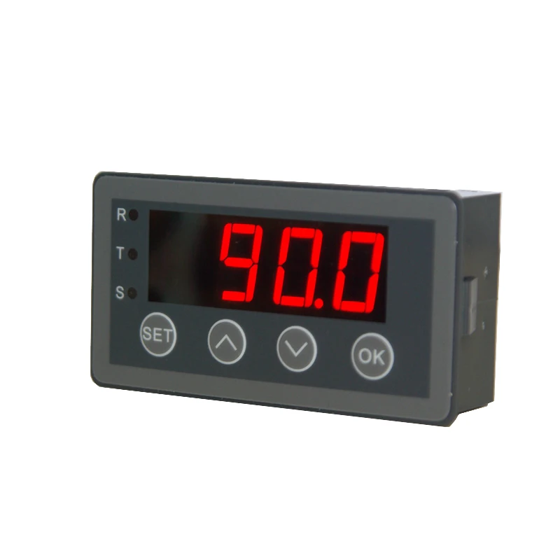 Medidor Digital Para Entrada Analógica 0-10V / 0-20mA - Con Salida De Relé, Para Industria
