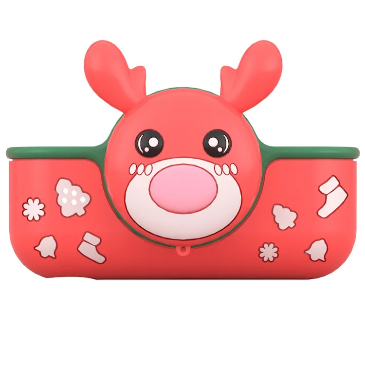Подарки мультфильм дети цифровая камера для фотоаппарата моментальной печати с силиконовый защитный чехол телефона камеры