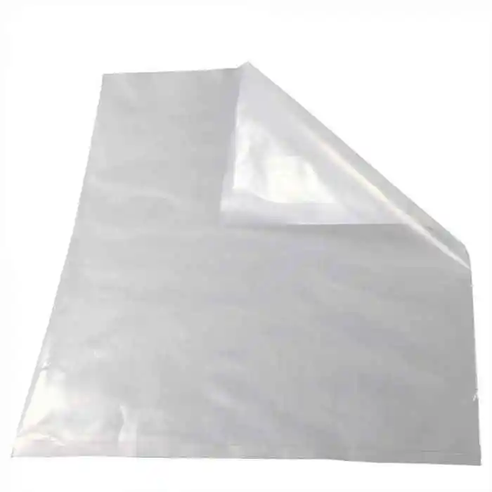 Oem Ldpe Food Grade Plastic Poly Gusseted Bag Clear Poly Bags Carton