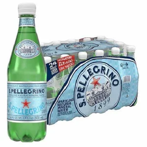 Original S.Pellegrino Sparkling Natural Mineral Water 8.45 Fl Oz Plastic Bottle Pack 6 Spring Source ISO QS Certified Wholesale