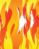 flame scatter print